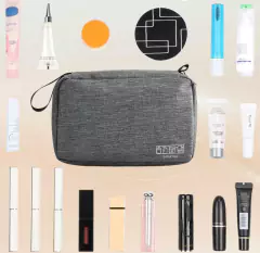 PORTA COSMETICOS "SATURNO" CON COMPARTIMENTOS Y GANCHO PARA COLGAR - tienda online