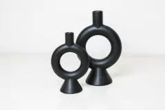 CANDELABRO DE CERAMICA "DUNY" CHICO - comprar online