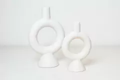 CANDELABRO DE CERAMICA "DUNY" CHICO en internet