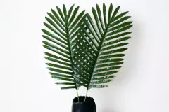 VARAS / HOJAS VERDE OSCURO ARTIFICIAL 70 CM - comprar online