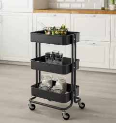 CARRITO ORGANIZADOR "FANTASY VIP" CON 3 ESTANTES / BANDEJAS