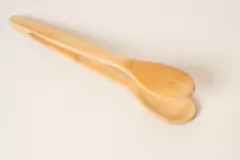 PINZA DE MADERA "VALSEN" DE BAMBOO DOBLE CON PUNTA REDONDEADA 30cm - tienda online