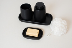 SET x4 "POLINESIA" DE DOLOMITE PARA BAÑO - comprar online