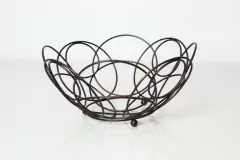 FRUTERA METALICA "CROB" 27 X 13 CM