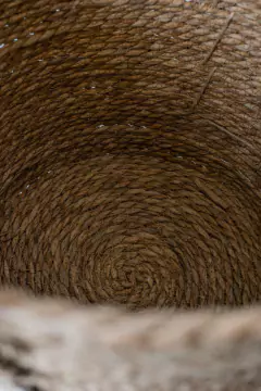 CANASTO "RUMAH VIP" DE FIBRAS NATURALES "M" - tienda online