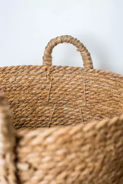 CANASTO "RUMAH VIP" DE FIBRAS NATURALES "L"
