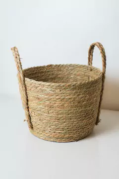 CANASTO "RUMAH" DE FIBRAS NATURALES "M" - comprar online