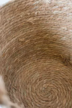 CANASTO "RUMAH" DE FIBRAS NATURALES "L"