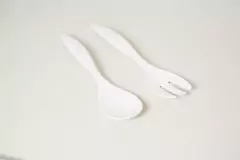 SET x2 UTENSILLOS PARA ENSALADAS ACRILICO - comprar online