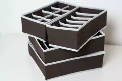 SET x4 ORGANIZADORES "FIKA" PARA ROPA INTERIOR #2 - comprar online