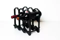 BODEGA DE VINOS "WINE" PLASTICA PARA 6 BOTELLAS - tienda online