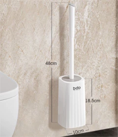 ESCOBILLA PARA BAÑO "BDO" CON AUTOADHESIVO PARA PEGAR en internet