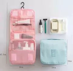 ORGANIZADOR DE VIAJE / PORTA COSMETICOS "TRAVEL" CON GANCHO PARA COLGAR - tienda online