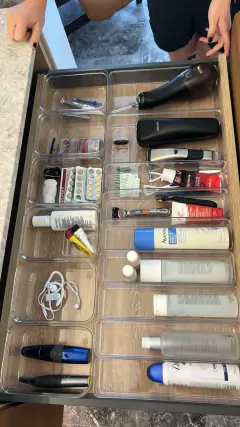 ORGANIZADOR ALARGADO ALTO "MARE" #10 DE ACRILICO 14,6x7,3x10,6