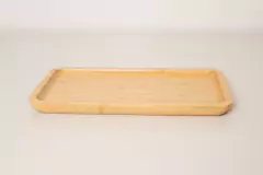 BANDEJA RECTANGULAR "TAKUMA" DE BAMBOO "L" #4 en internet