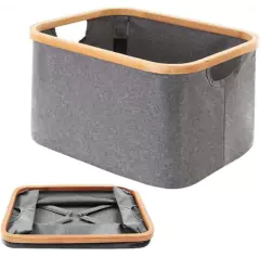 Imagen de CESTO / CANASTO DE TELA "PERSA" NORDICO "S" SIN TAPA