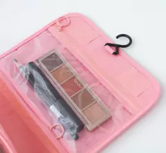 ORGANIZADOR DE VIAJE / PORTA COSMETICOS "TRAVEL" CON GANCHO PARA COLGAR