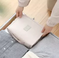 ORGANIZADOR DE VIAJE / PORTA COSMETICOS "TRAVEL" CON GANCHO PARA COLGAR - comprar online