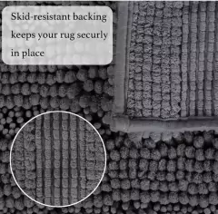 Imagen de ALFOMBRA DE BAÑO "SHAGGY" S