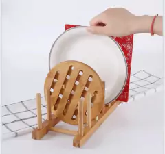 Imagen de SECA PLATOS “VALSEN” DE MADERA GRANDE