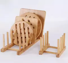 SECA PLATOS “VALSEN” DE MADERA GRANDE - comprar online
