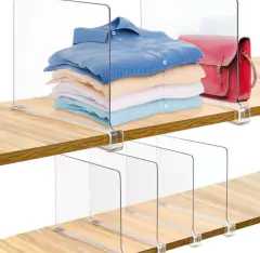 SEPARADOR DE ESTANTES “SUSAN” ACRÍLICO CON SOPORTE MULTIUSO / PLACARD en internet