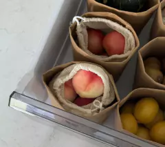 BOLSA ECOLOGICA DE ALGODON 100% PARA PAPAS Y CEBOLLAS "L"