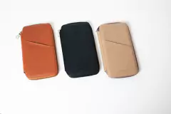 PORTA PASAPORTES/ DOCUMENTOS "TRAVEL" #3 CUERO ECOLOGICO RUGOSO