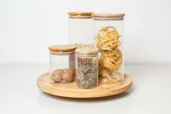 BANDEJA GIRATORIA "VALSEN" DE BAMBOO "L" 30CM - comprar online