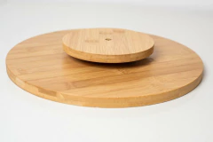 BANDEJA GIRATORIA "VALSEN" DE BAMBOO "L" 30CM - Marian - Todo Organizado