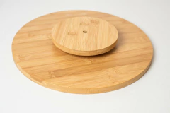 BANDEJA GIRATORIA "VALSEN" DE BAMBOO "L" 30CM en internet