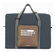 BOLSO PLEGABLE "TRAVEL PARTY" CON MANIJA - Marian - Todo Organizado