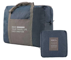 BOLSO PLEGABLE "TRAVEL PARTY" CON MANIJA - comprar online