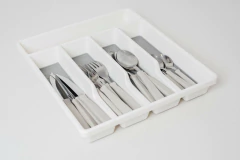 ORGANIZADOR DE CUBIERTOS "MADESMART" 6 DIV CON BASE ANTIDESLIZANTE en internet