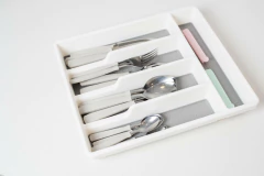 CUBIERTERO "MADESMART" 5 DIVISIONES CON BASE ANTIDESLIZANTE - tienda online