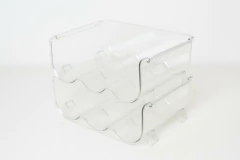 ORGANIZADOR PARA BOTELLAS TRIPLE APILABLE ACRÍLICO - comprar online