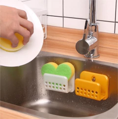 PORTA ESPONJA "FEEL" CON SOPAPA - comprar online