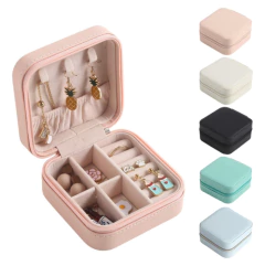 ALHAJERO "CAMELIA SQUARE MINI" CUERO ECOLOGICO - comprar online