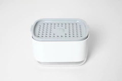 DISPENSER PARA JABON LIQUIDO A PRESION CAJA BLANCA "FEEL" #2 en internet