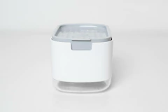 DISPENSER PARA JABON LIQUIDO A PRESION CAJA BLANCA "FEEL" #2