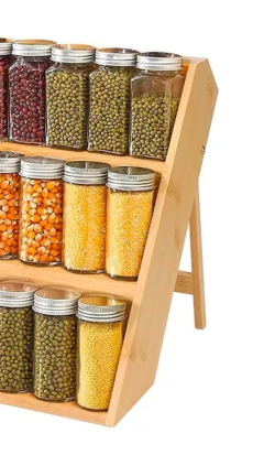 ORGANIZADOR ESCALERITA “VALSEN” 3 ESTANTES BAMBOO CON PARANTE en internet