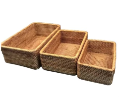 SET X 3 BANDEJAS ORGANIZADORAS "JAKARTA" RECTANGULARES en internet