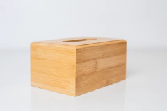 CAJA PORTA PAÑUELOS "VALSEN" BAMBOO RECTANGULAR - Marian - Todo Organizado