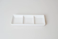 BANDEJA "TIRRENO" DE CERAMICA CON 3 DIVISIONES RECTANGULAR en internet