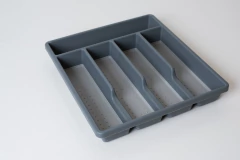 CUBIERTERO "MADESMART" 5 DIVISIONES CON BASE ANTIDESLIZANTE - tienda online