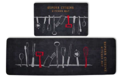 Imagen de ALFOMBRA PARA COCINA "COOKING" XL KITCHEN RECTANGULAR POLYRESINA 40 X 120 CM