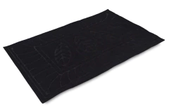 Imagen de ALFOMBRA "FELPUDO HOJAS" CON POLYESTER Y GOMA