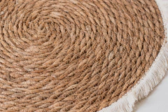 INDIVIDUAL / CENTRO DE MESA REDONDO "FIBRAS NATURALES" "L" 30cm - comprar online
