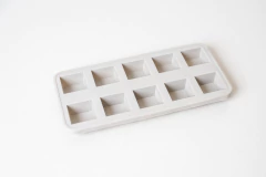 HIELERA DE SILICONA "CELINE" VISON CLARO