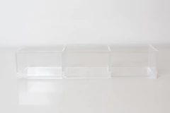 ORGANIZADOR DE ACRILICO "CLEAR" 3 DIVISIONES - Marian Todo Organizado